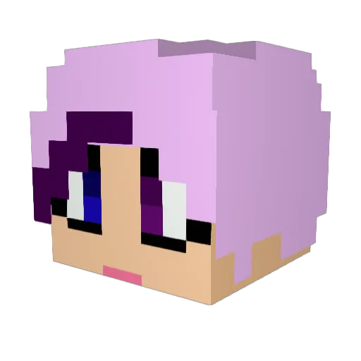 coffee_and_bread Minecraft avatar head, 3D render