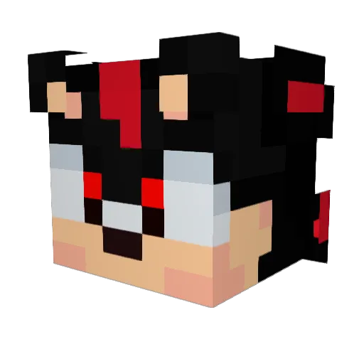 coffeecord Minecraft avatar head, 3D render