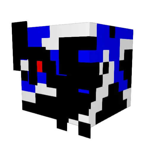 cogboy123 Minecraft avatar head, 3D render