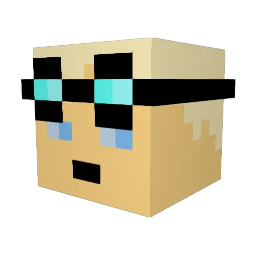 cogs0719 Minecraft avatar head, 3D render