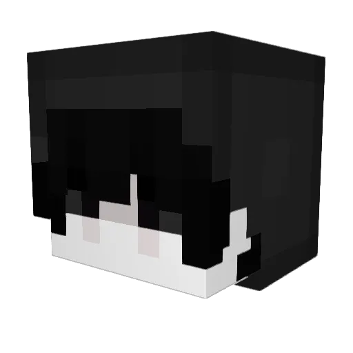 cohoe Minecraft avatar head, 3D render