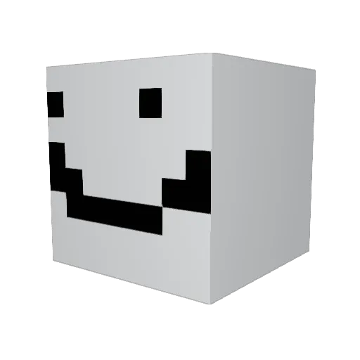 cokcheese Minecraft avatar head, 3D render