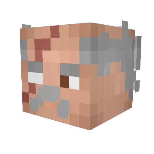 coke2002 Minecraft avatar head, 3D render