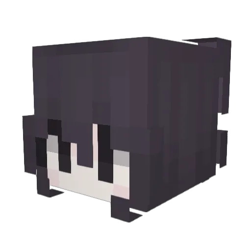 coke346 Minecraft avatar head, 3D render