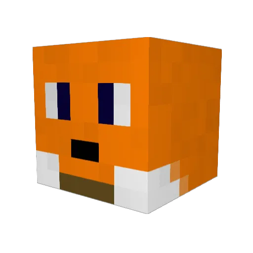 cola98765 Minecraft avatar head, 3D render