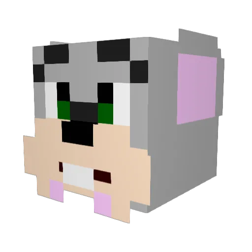 colbybrock69 Minecraft avatar head, 3D render