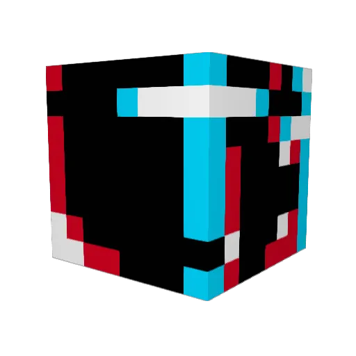 colbycube Minecraft avatar head, 3D render