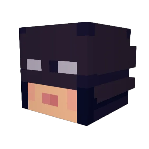 cold1000 Minecraft avatar head, 3D render