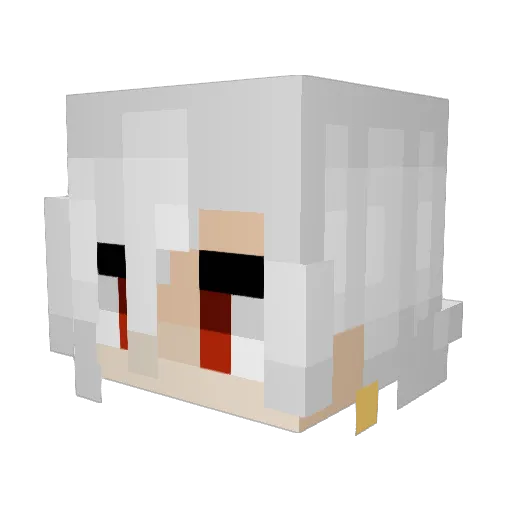 coldbreakfast Minecraft avatar head, 3D render