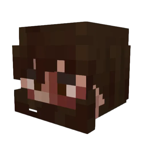 colddwinter04 Minecraft avatar head, 3D render