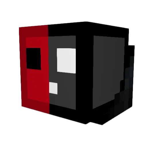 coldenes Minecraft avatar head, 3D render
