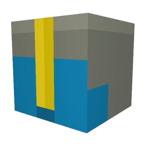 coldhardcaprisun Minecraft avatar head, 3D render