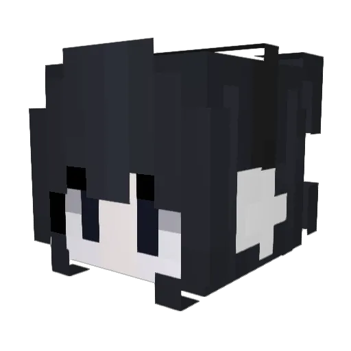 coldheart01 Minecraft avatar head, 3D render