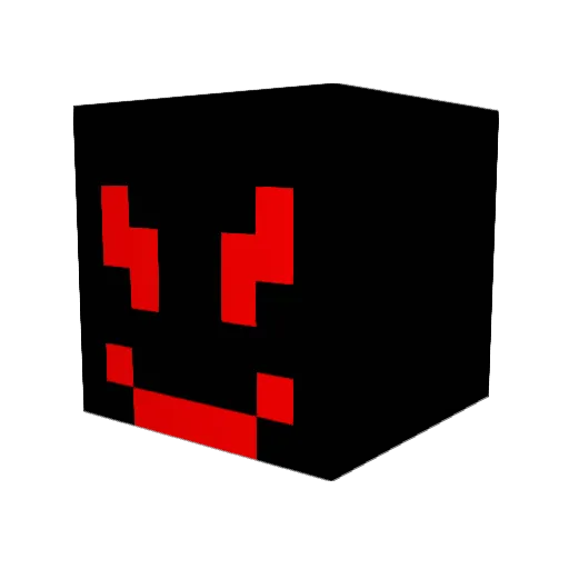coldlest Minecraft avatar head, 3D render