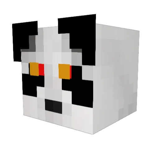 coldmarbles Minecraft avatar head, 3D render