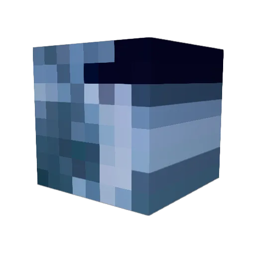 coldreception Minecraft avatar head, 3D render