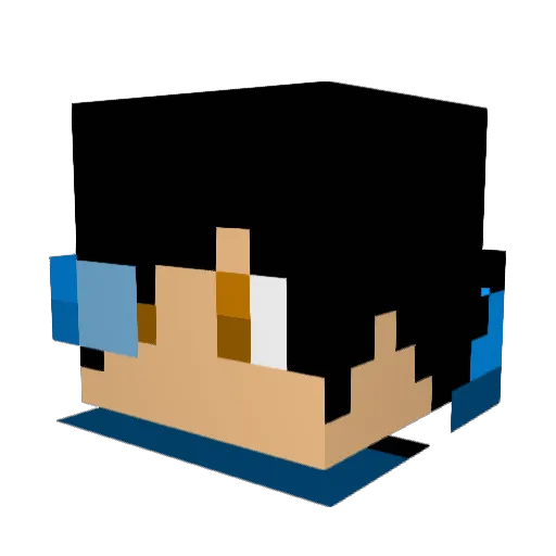 coldwar7 Minecraft avatar head, 3D render
