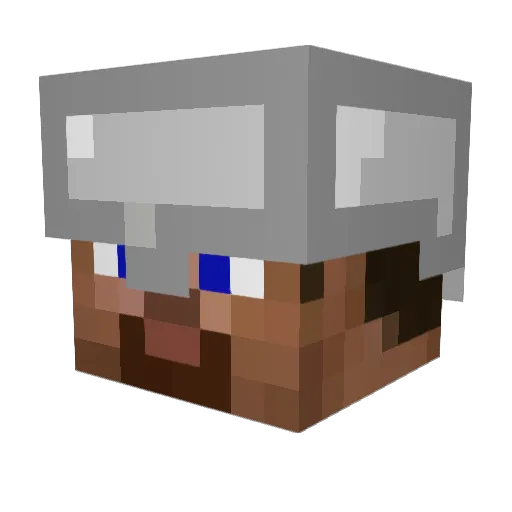 cole1908 Minecraft avatar head, 3D render