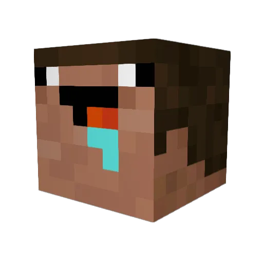 cole_h_2012 Minecraft avatar head, 3D render