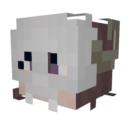 colebolt09 Minecraft avatar head, 3D render