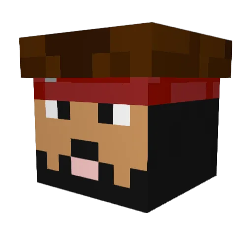 colebug1999 Minecraft avatar head, 3D render