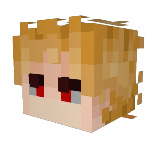 coledoes40K Minecraft avatar head, 3D render