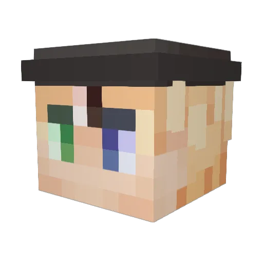 coledoke11 Minecraft avatar head, 3D render