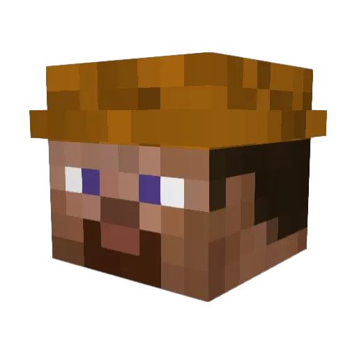 colejo13 Minecraft avatar head, 3D render