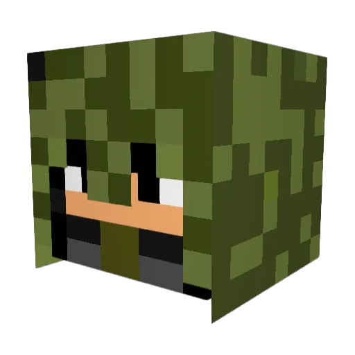 colemanelliott2 Minecraft avatar head, 3D render