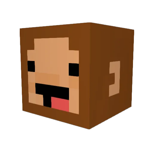 colemonkey99 Minecraft avatar head, 3D render