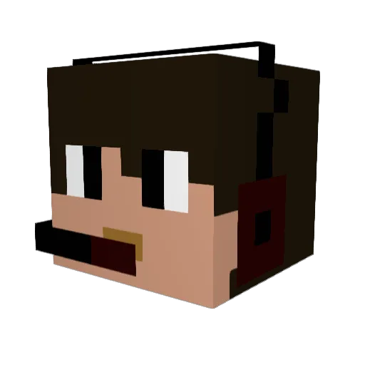 coletren01 Minecraft avatar head, 3D render