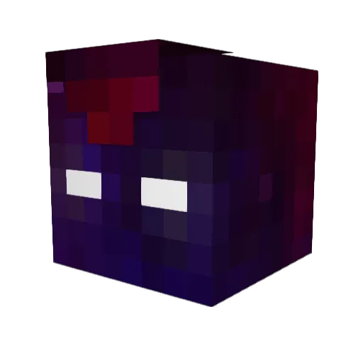 coliboli45 Minecraft avatar head, 3D render