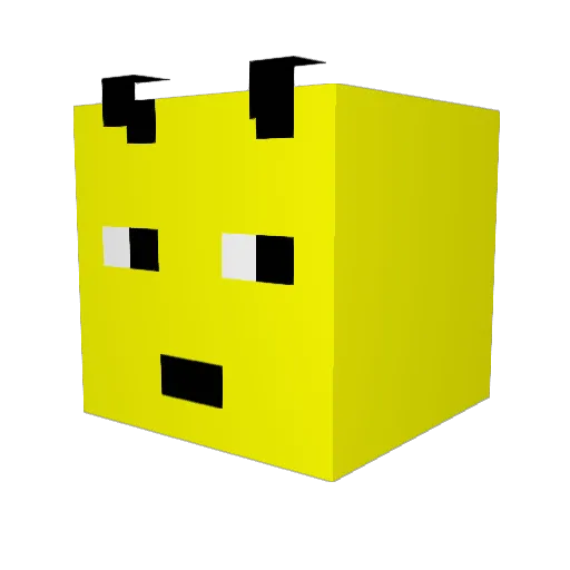 colin0122 Minecraft avatar head, 3D render