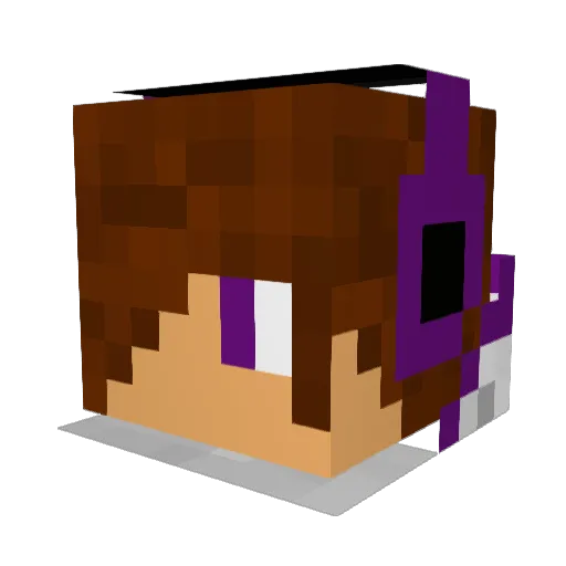 colin06112002 Minecraft avatar head, 3D render