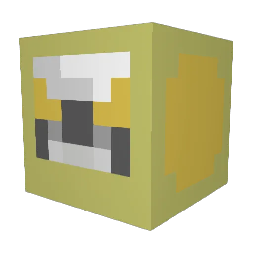 colinariana Minecraft avatar head, 3D render