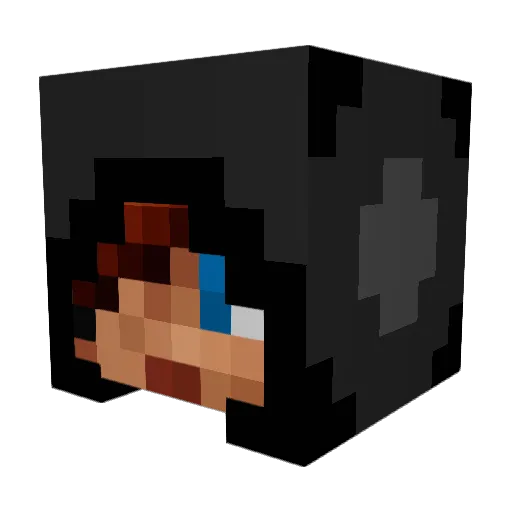colinvs2001 Minecraft avatar head, 3D render