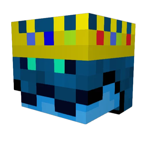 colinwright167 Minecraft avatar head, 3D render