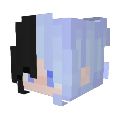 coljn_ Minecraft avatar head, 3D render