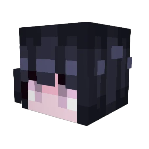 collean Minecraft avatar head, 3D render