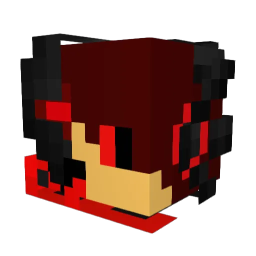 collin3047 Minecraft avatar head, 3D render