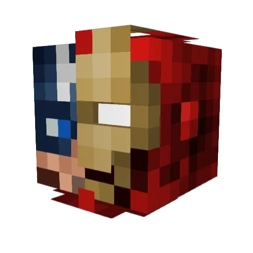 collinater55 Minecraft avatar head, 3D render