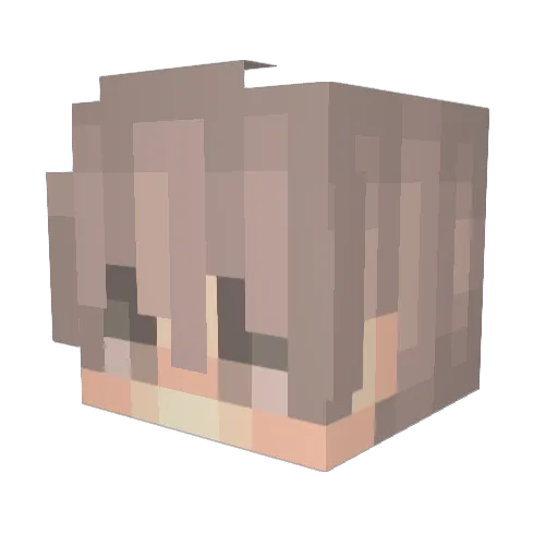 collinkendall06 Minecraft avatar head, 3D render