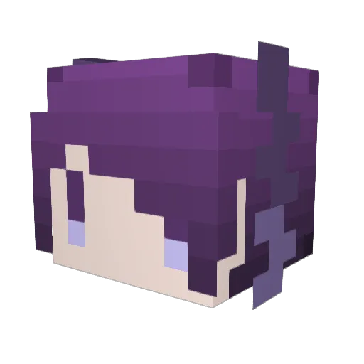 collon600 Minecraft avatar head, 3D render