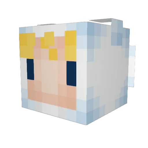 collyfergus Minecraft avatar head, 3D render