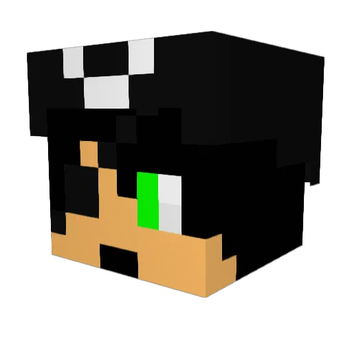 coloco959 Minecraft avatar head, 3D render
