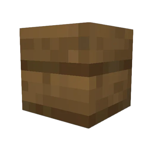 color8423343 Minecraft avatar head, 3D render