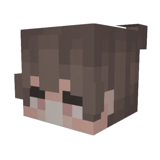 colossus0326 Minecraft avatar head, 3D render