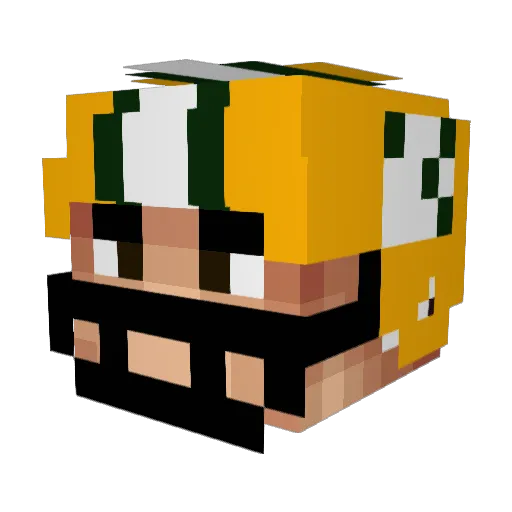 colson0822 Minecraft avatar head, 3D render