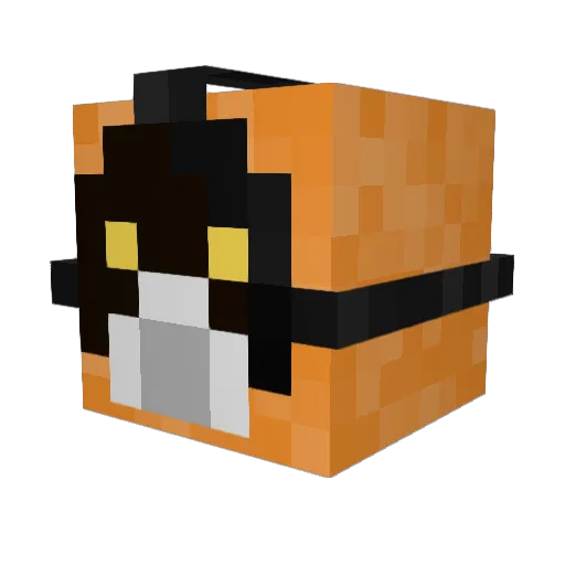 colten1 Minecraft avatar head, 3D render