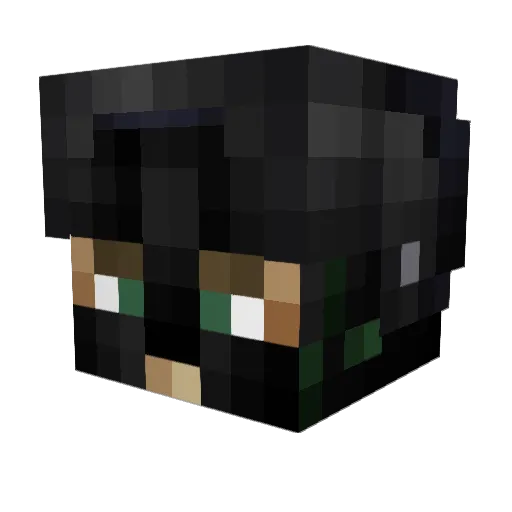 coltman1234 Minecraft avatar head, 3D render